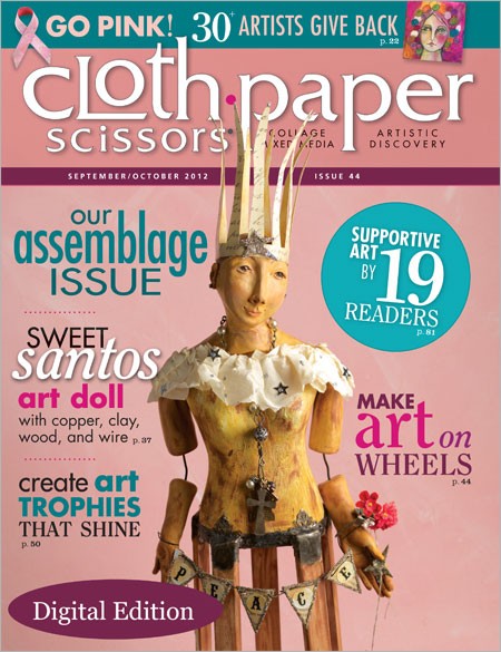 Cloth Paper Scissors, Sept/Oct 2012